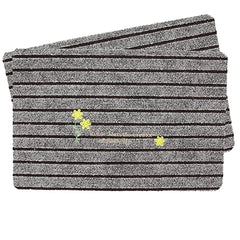 Kuber Industries Floor |Stylish Door Mat|Durable & Easy to Maintain|Multi-Utility Floor for Living Room,Bedroom,Bathroom,Kitchen,Entrances|38 x 58 cm|Brown, Pack of 10