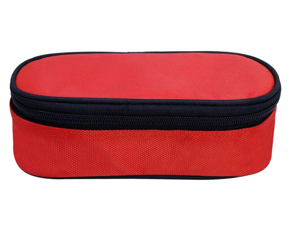 Heart Home 2 Plastic Containers Lunch Box Set with Cover (Red)-50HH01229