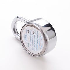 Kuber Industries Combination Padlock|Keyless Luggage Lock (Black)