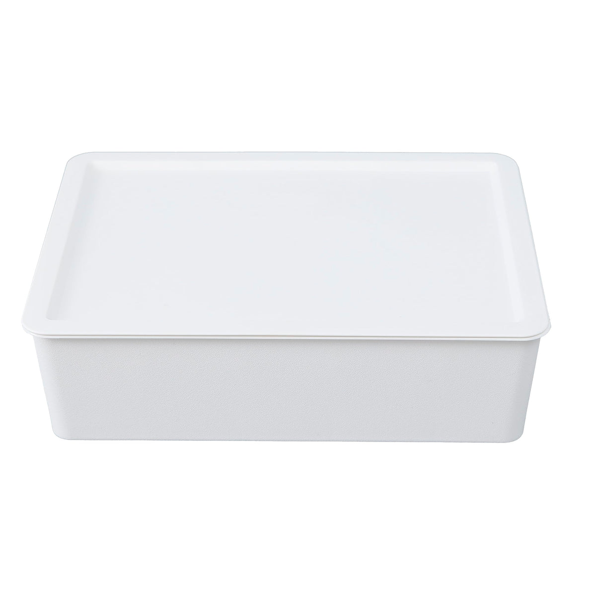 Kuber Industries Cloth Storage Box 10 Compartment with Lid|Wardrobe Organizer For clothes (White)