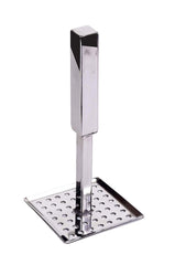 Kuber Industries Queen Stainless Steel Potato Vegetable Pav Bhaji Masher, Silver,20 Cm (Silver) - CTKTC31289