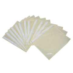 Kuber Industries 24 Piece Non woven Saree Cover Set, Cream