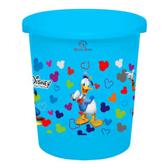 Heart Home Disney Team Mickey Print Plastic Garbage Waste Dustbin/Recycling Bin for Home, Office, Factory, 5 Liters (Blue) -HS_35_HEARTHS17327