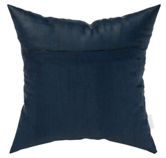 Kuber Industries Dot Print Soft Decorative Square Cushion Cover, Cushion Case For Sofa Couch Bed 16x16 Inch- Pack of 5 (Navy Blue)