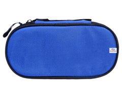 Heart Home Food/Microwave Safe 2 Plastic Containers Lunch Box Set with Cover for School/Office (Blue)-50HH01228