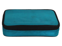 Heart Home Plastic Compact Lunch Box with 2 Containers & Cover (Green)-50HH01221