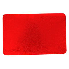 Kuber Industries Leaf Design Combo PVC 3 Pieces Fridge Mats, 2 Piece Handle Cover and 1 Piece Fridge Top Cover(Maroon)
