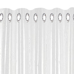 Kuber Industries Plastic Curtain (Standard, Transparent)