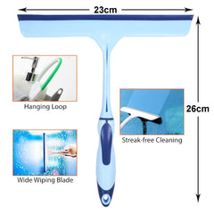Kuber Industries Kitchen Wiper|Plastic Kitchen Slabs Wiper|Wiper for Cleaning Slabs with Detachable Handle|Ideal for Windows|Glass & Car Windshield|Pack of 3 (Multicolor)