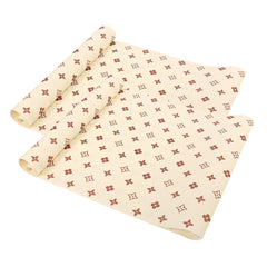 Heart Home Shelf Liner | EVA Kitchen Cabinet Shelf Mat | Anti-Slip Bathroom Mat | Fridge Mat | Table Mat | Star Wardrobe Mat | 3 Meter | Pack of 2 | Cream