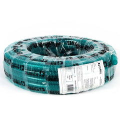Kuber Industries Basic PVC with Nylon Braided Water Pipe 15 Meter|Multi-Utility Water Pipe for Garden, Car Cleaning & Pet Cleaning|Heavy Duty & Leak Proof Hose Pipe|Green |