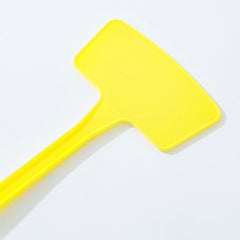 Kuber Industries Garden Tags/Plant Lables Tag|Markers lables for Garden Plant| Pack of 10 (Yellow)