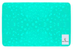 Kuber Industries Diamond Design 6 Pieces PVC Refrigerator/Fridge Multipurpose Drawer Mat Set(Green)-CTKTC032429