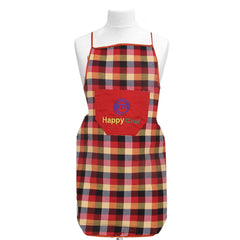 Kuber Industries Cotton 2 Pieces waterproof Apron with Front Pocket (Multi) -CTKTC28851