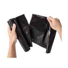 Heart Home (Small) Eco - Friendly Dustbin Bags - (180 Pcs) Leakproof | Odour Free | Strong Garbage Bags - For Trash And Waste - Dustbin Covers For Kitchen And Pantry (19 x 17 Inches) (Black)