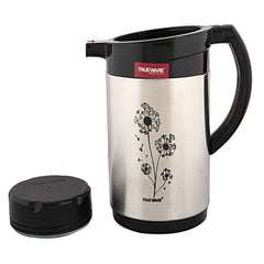 Kuber Industries Ruff-Tuff Stainless Steel Flask Jug, 1.2 litres, Silver, (Model: CTKTC03618)