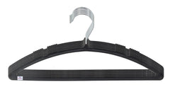 Heart Home 12 Pieces Plastic Baby Hanger (Black) (HS43HEARTH025720)