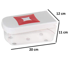 Kuber Industries 12 in 1 Multipurpose Fruit & Vegetable Cutter - Chopper, Dicer, Grater, Slicer, All in One (Red)-KUBMART1332