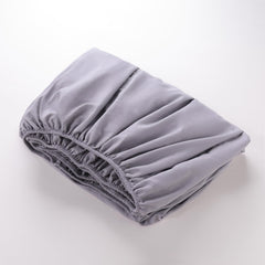 Kuber Industries Double Bed Mattress ProtectorBed Protecter with Elastic 150x200 CM-Pack of 2 (Grey)