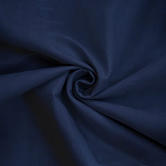 Kuber Industries Lining Design Cotton Double Bedsheet with 2 Pillow Covers, 90"x100" (Blue)-50KM01937