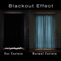 Urbane Home Polyester Decorative 5 Feet Window Curtain Darkening Blackout | Drapes Curtain With 8 Eyelet For Home & Office (Wine)
