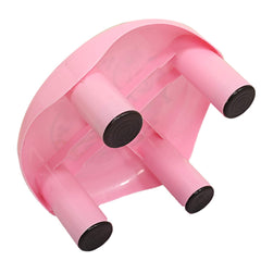Kuber Industries Floral 3 Piece Plastic Bathroom Stool, Pink