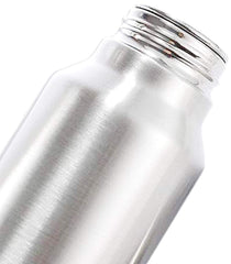 Kuber Industries Eagle Stainless Steel 2 Pieces Fridge Water Bottle/Refrigerator Bottle/Thunder, 1000 ML (Sliver) - CTKTC031426