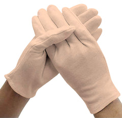 Kuber Industries Cotton 2 Piece Hand Gloves Set - Cream, Standard