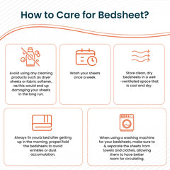 Kuber Industries Double Bedsheet(228 * 254 cm)|Cotton 120 TC Luxury Printed Soft & Lightweight Bedsheet for Double Bed with 2 Pillow Covers (Red)