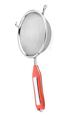 Fun Homes Stainless Steel Soup & Juice Strainer/Liquid Filter-16 cm (Set of 1, Silver)