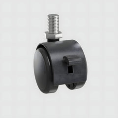 Kuber Industries 4Th Generation Round Rotating Rack|4-Layer Kitchen Trolley with 360 Rotation|Portable Storage Rack for Bathroom, Bedroom (Black)