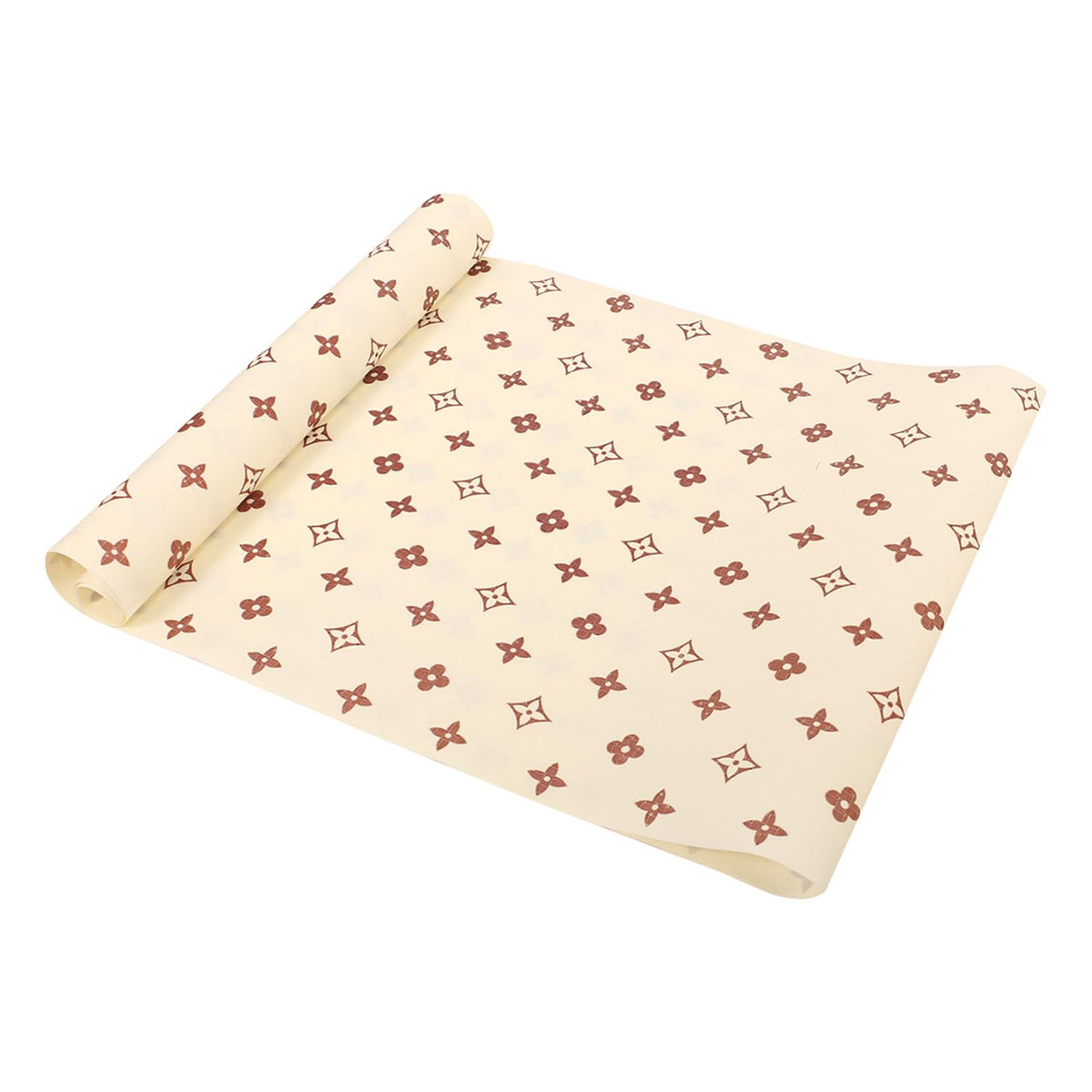 Heart Home Shelf Liner | EVA Kitchen Cabinet Shelf Mat | Anti-Slip Bathroom Mat | Fridge Mat | Table Mat | Star Wardrobe Mat | 10 Meter | Cream