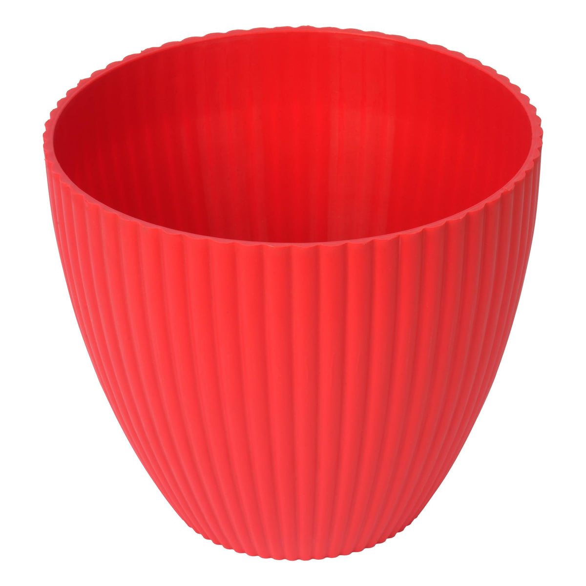 Heart Home Flower Pot | Flower Planter Pots for Indoor | Flower Pots for Outdoor | Pot for Garden & Balcony Flowering | Flower Plants Pot | Mega Flower Pot | 6 Inch | Red