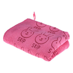 Heart Home Cleaning Towel | Reusable Cleaning Towel for Baby | Duster Towel for Home Cleaning | Skip Cleaning Cloth Towel for Car | Bike with Hanging Loop | 30x40 | Pink