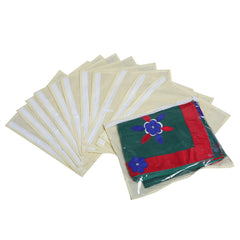 Kuber Industries 24 Piece Non woven Saree Cover Set, Cream