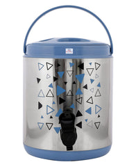 Heart Home Hot & Cold Insulated Stainless Steel Water Jug/Camper, 6 Ltrs (Blue)-HS42HEARTH25202