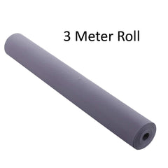 Kuber Industries 3 Pieces Multipurpose Textured Super Strong Anti-Anti Skid Mats and Liners for Drawer, Refrigerator, Cupboard, Shelf, Size 45X300cm (3 Meter Roll, Grey)