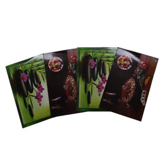 Kuber Industries Lemon Print Design PVC 6 Piece Reversible Dining Table Placemat Set (Green)-CTKTC32970