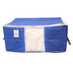 Kuber Industries 6 Piece Non Woven Underbed Storage Organiser Set, Extra Large, Royal Blue (CTSN055)