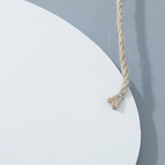 Kuber industries Door Decor Panel|Wall Hanging Wooden Frame Board|Decorative Items for Living Room, Bedroom Entrance (White)