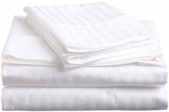 Kuber Industries Lining Design Cotton Pillow Cover- 18x28 Inch, Set of 2 (White)-HS43KUBMART26778