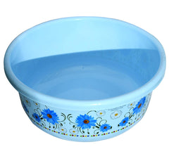 Kuber Industries Exclusive Unbreakable Plastic Multipurpose Bath Tub/Washing Tub 40 Ltr (Blue) -CTLTC38728