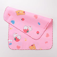 Kuber Industries Baby Waterproof matBed Protecter "50 x 70" CM (Pink)