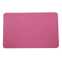 Kuber Industries Checkered Design PVC 6 Pieces Refrigerator Drawer Mats (Pink), CTKTC13677, (Model: CTKTC013677)