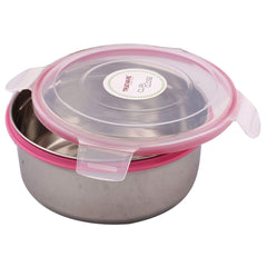 Kuber Industries Plastic Container, 1.2 litres, Pink