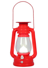 Kuber Industries 2 Pieces Solar Lantern Emergency Light - Rechargeable, Portable - Travel Camping Lantern - Red & Green-CTKTC22914