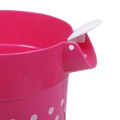 Kuber Industries Plastic Drinking Water Jug 2400 ML (Pink) -CTLTC12525