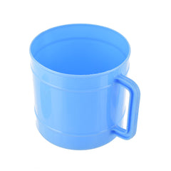 Heart Home Plastic Bathroom Mug, 1 Ltr., Pack of 4 (Blue)