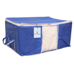 Kuber Industries 6 Piece Non Woven Underbed Storage Organiser Set, Extra Large, Maroon and Royal Blue