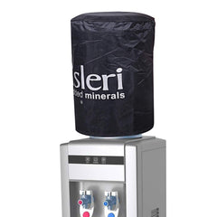 Kuber Industries Rexine Water Dispenser Bottle Cover 20 Litre (Black)-CTKTC13518